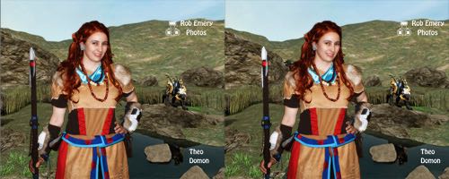 Nora Brave avoidng mechs